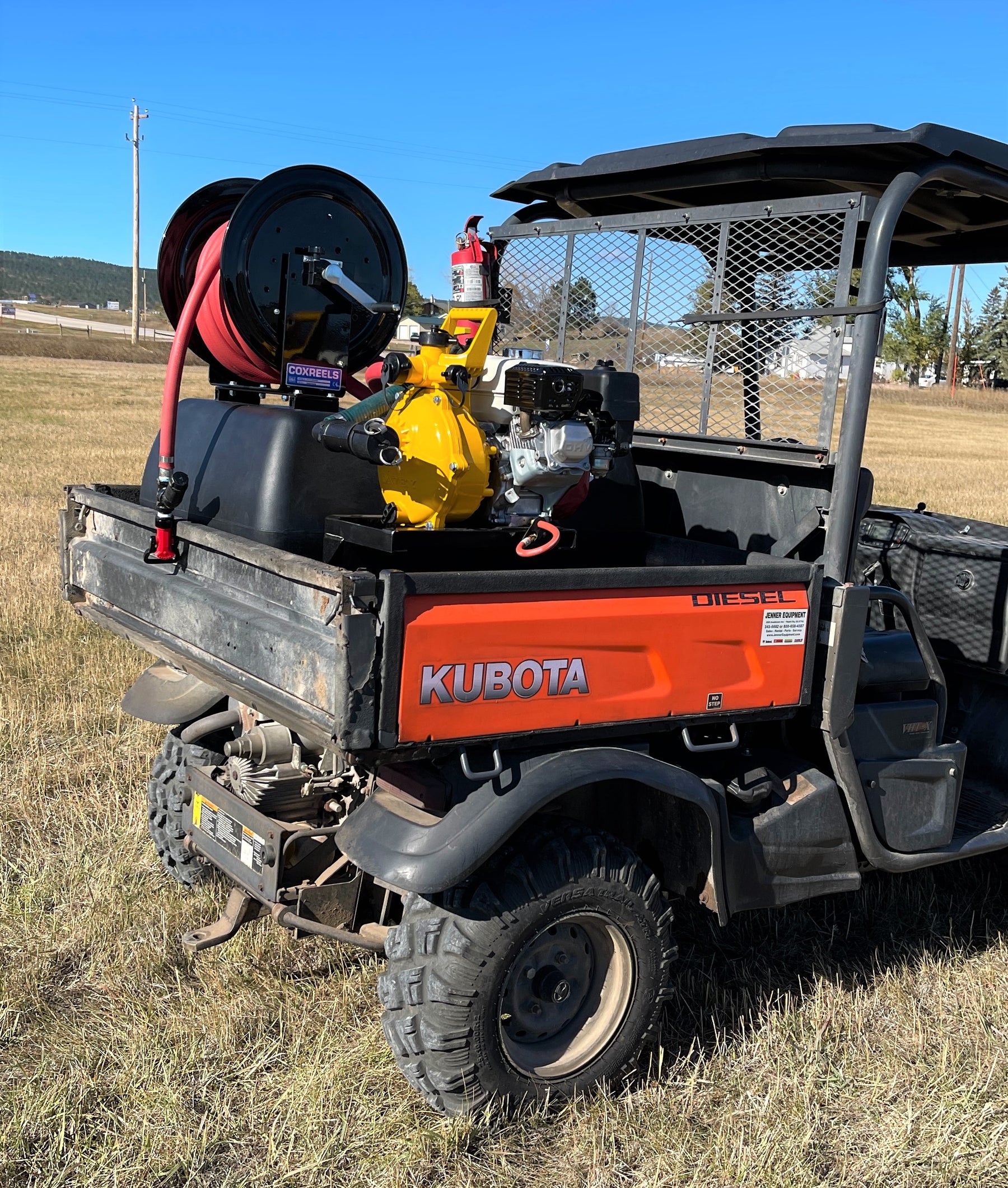 75 Gallon Fire Fighting Unit