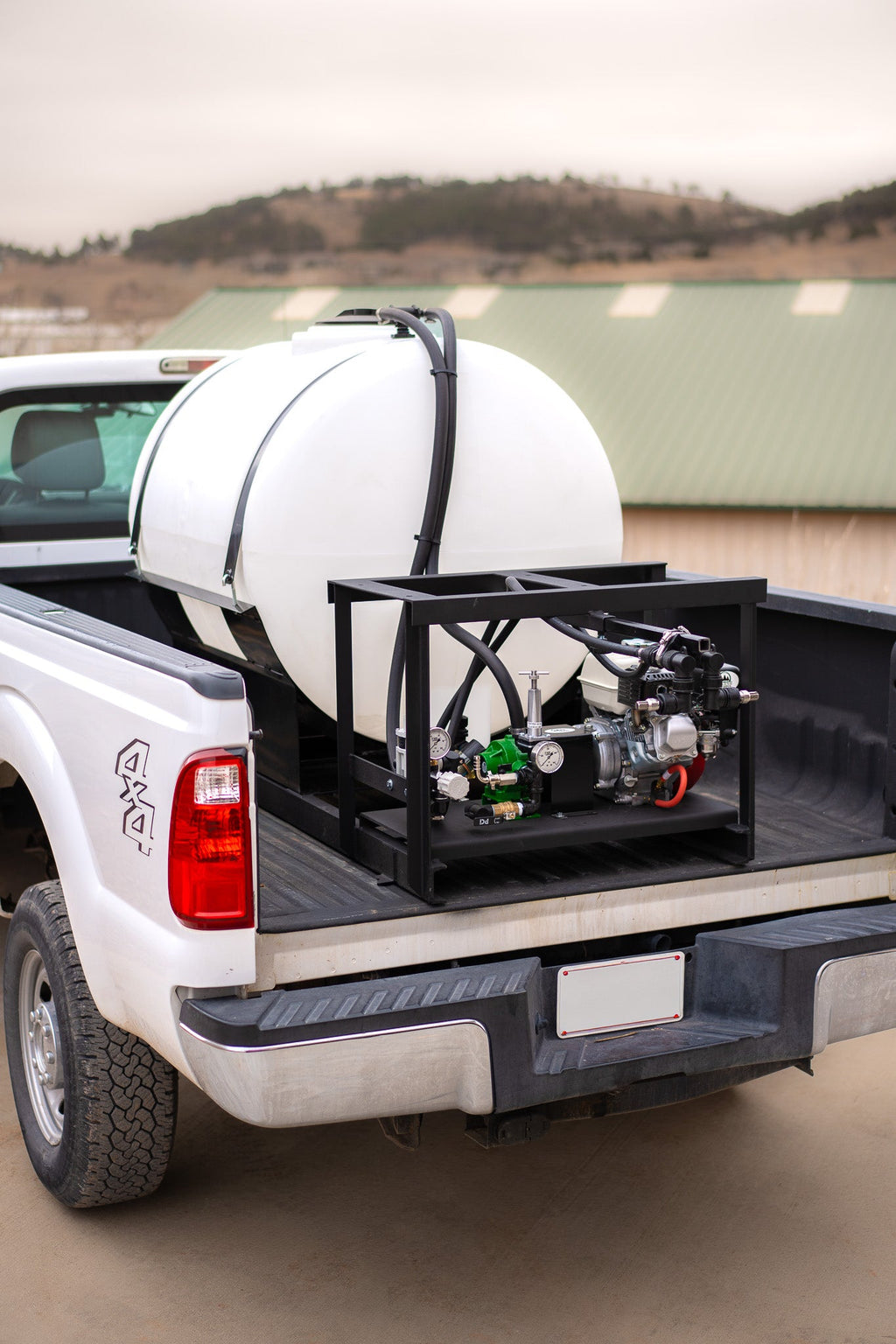 150, 200 and 300-Gallon Skid Mounted High Pressure Sprayers
