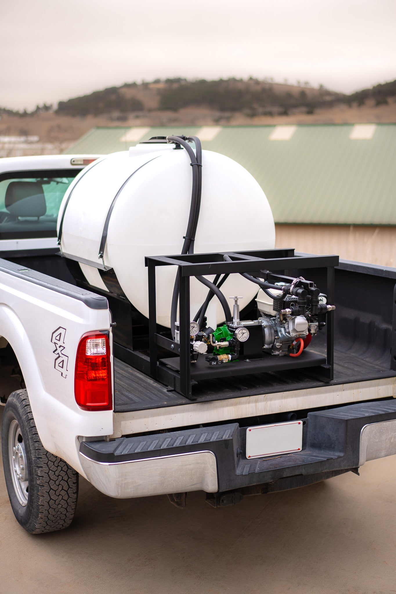 150, 200 and 300-Gallon Skid Mounted High Pressure Sprayers