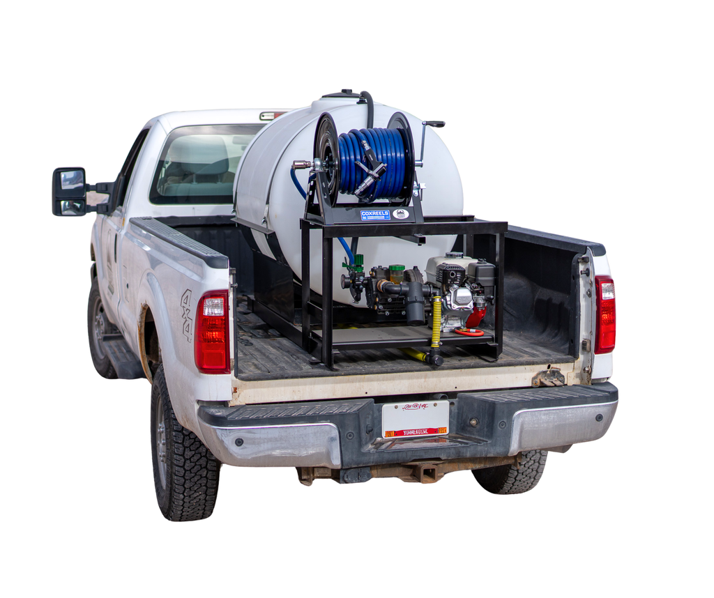 150, 200 and 300-Gallon Skid Mounted High Pressure Sprayers