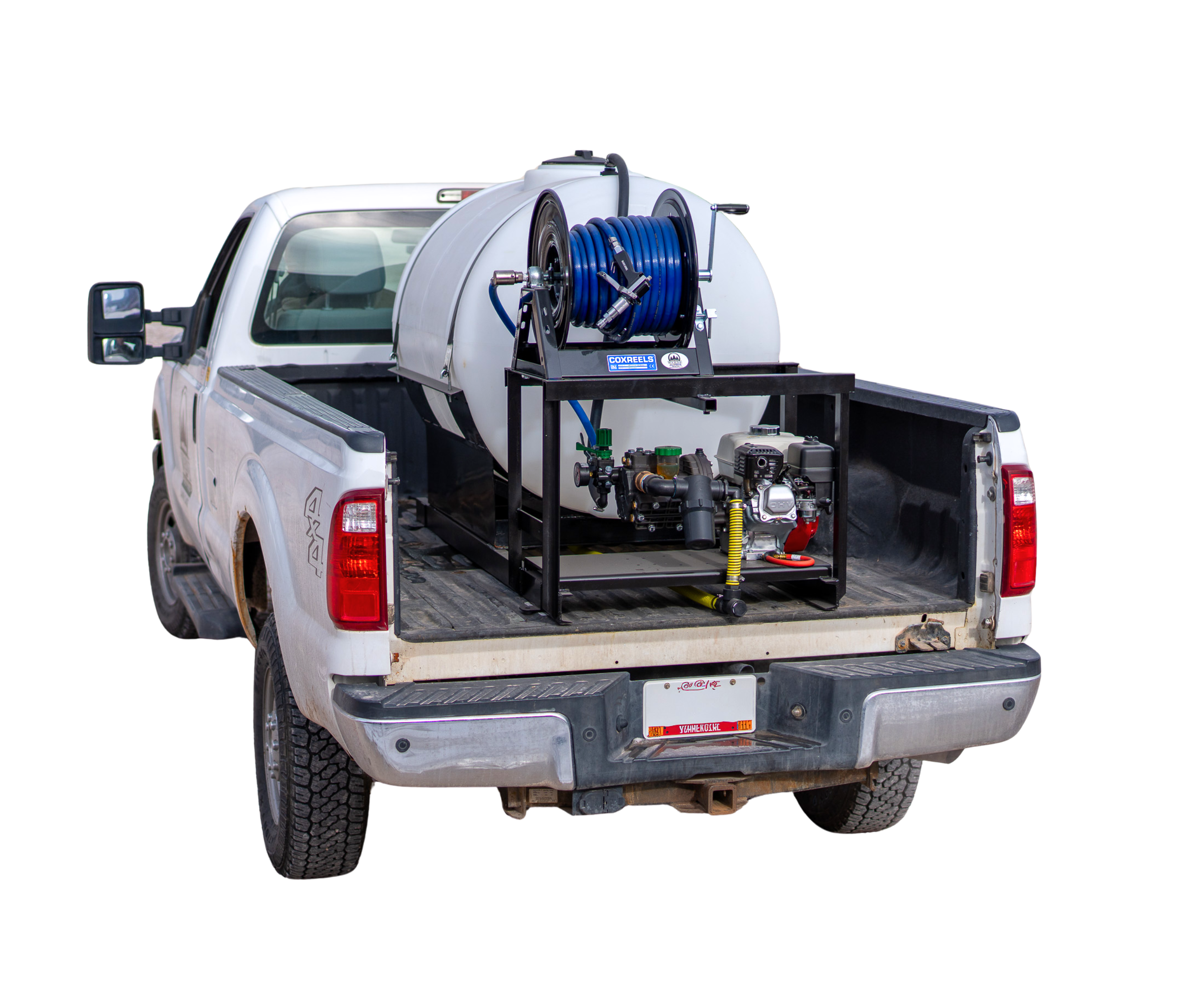150, 200 and 300-Gallon Skid Mounted High Pressure Sprayers