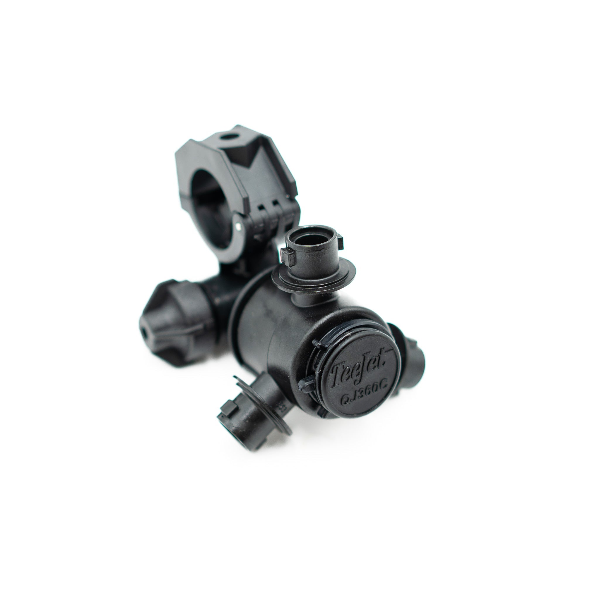 Split-eyelet diaphragm check valve
