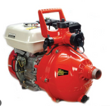 Davey AK304 Two Stage Pump* - GX160 Honda recoil start engine. 65 gpm and 48 psi. 20 gpm and 120 psi. 3-way discharge manifold, (one 1-1/2", two 1" ports)