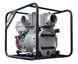 Koshin - Trash Pump. 3" inlet and outlet. Honda GX270 engine. Maximum 338 gpm, 38.5 PSI. Not for fertilizer.