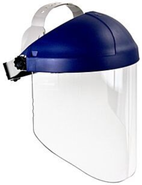 Full Face Shield - Positive lock headgear