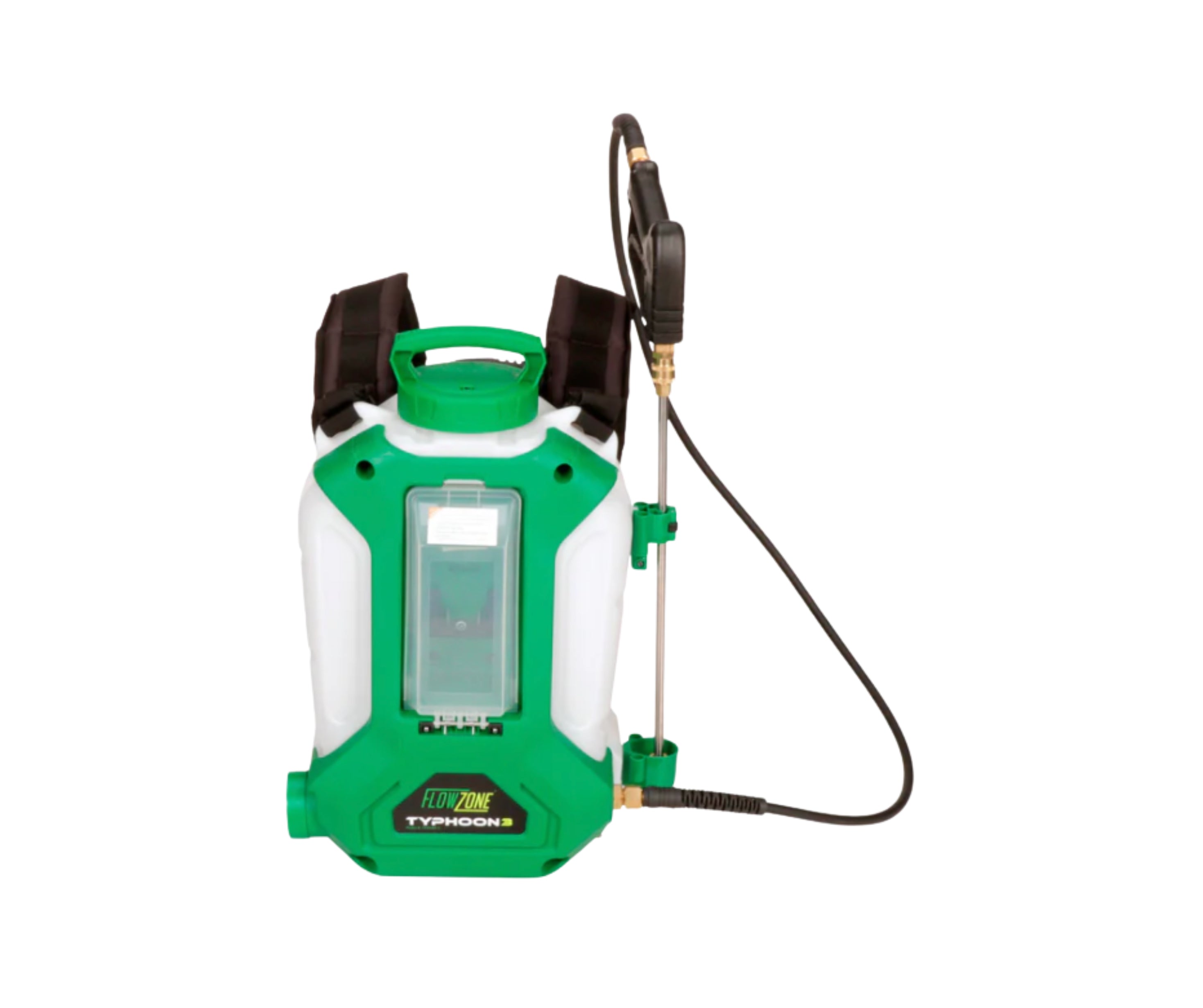 Flowzone Backpack Sprayers Rechargeable Electric 4-Gallon Capacity Unit Typhoon 3*