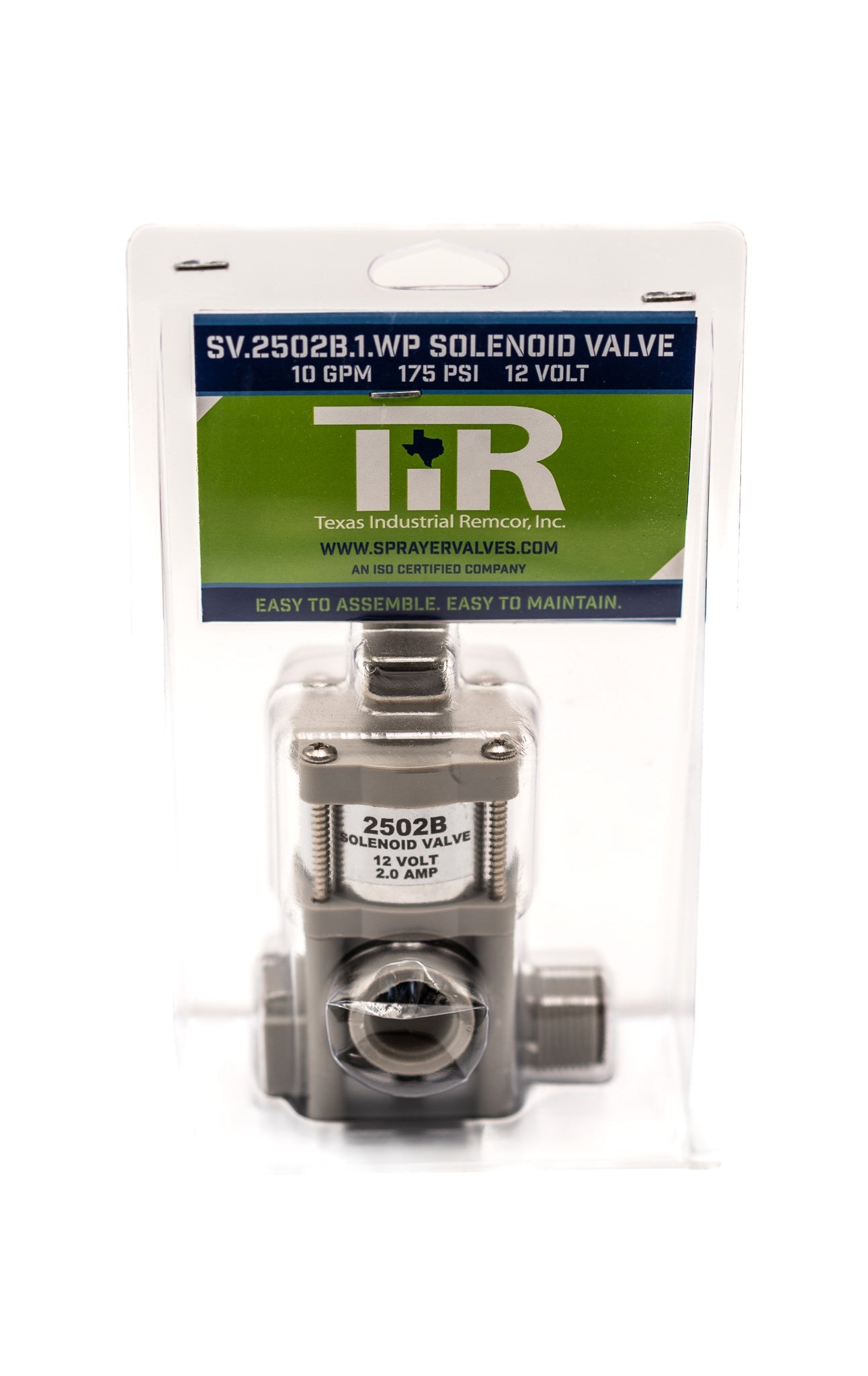 2502 Solenoid Valve With TIR E-chip