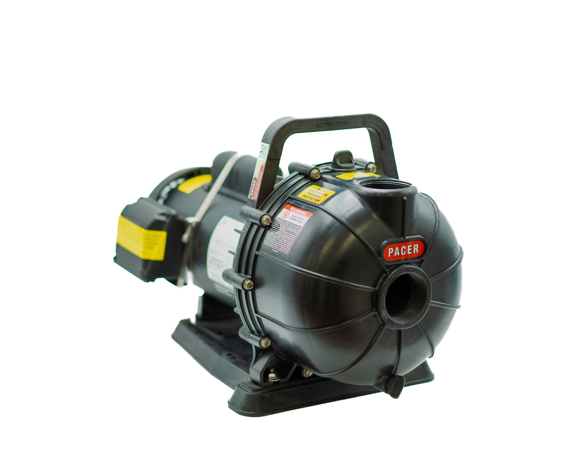 Pacer* - Self-Priming 2 hp Centrifugal Transfer Pump. 1 Phase 115/230. Use for water, fertilizer, liquid feed, etc. 2"x2" EPDM fitted, with single phase motor. Impeller / seal / rebuilt kit.