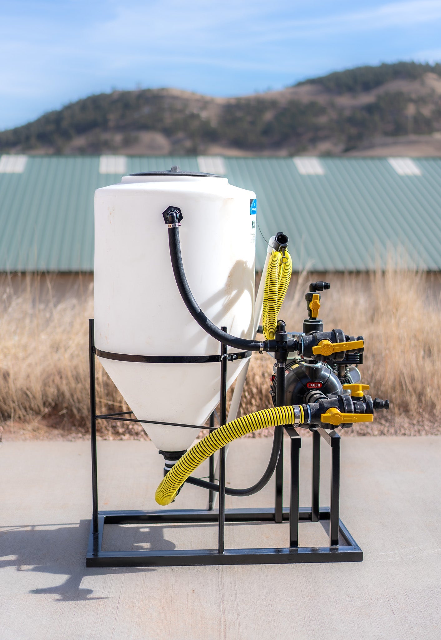 Chemical Mixing Unit - GX160 Honda engine with 2" pump unit
