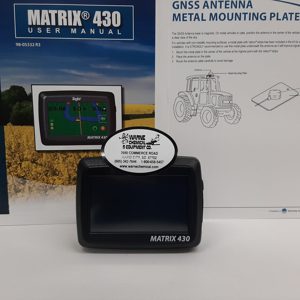 GPS Guidance Systems  * Matrix 430 GPS Guidance System
