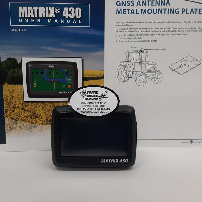GPS Guidance Systems  * Matrix 430 GPS Guidance System