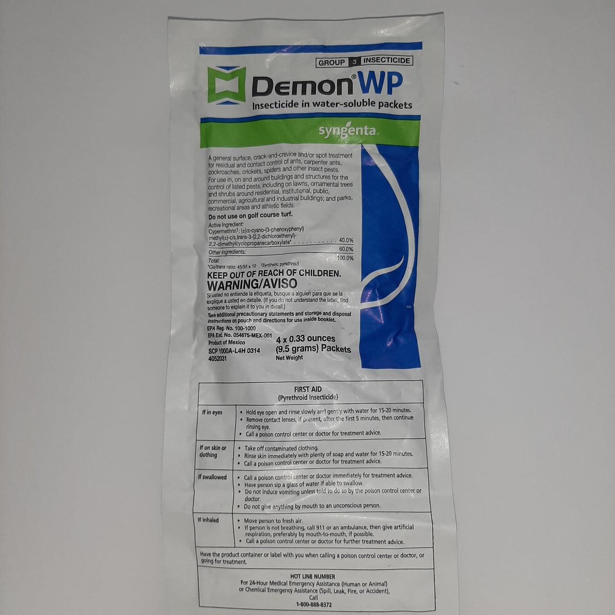 Demon WP - Insecticide — Warne Chemical & Equipment Company Inc.