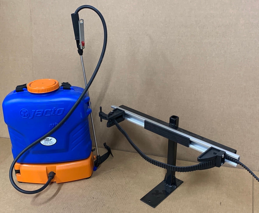 Adjustable Mount and Steel Base for Backpack Sprayers