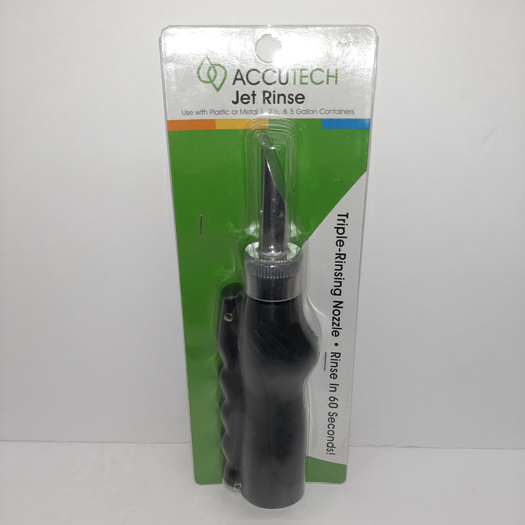 Triple-Rinsing Nozzle -- Jet Rinse Tool