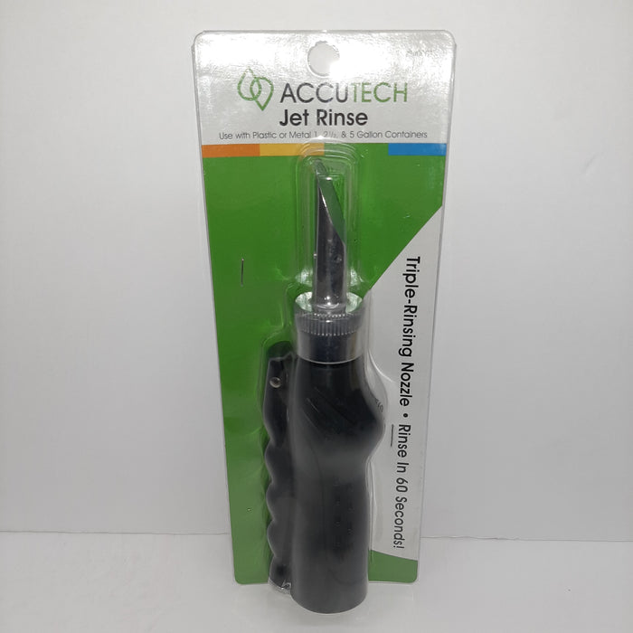 Triple-Rinsing Nozzle -- Jet Rinse Tool