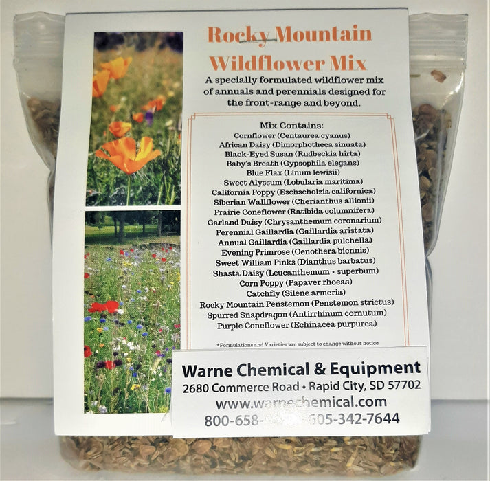 Warne's Rocky Mountain Wildflower Mix - Annuals & Perennials